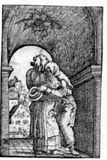 Joachim und Anna unter der Goldenen Pforte