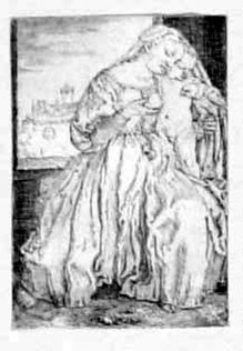 Maria mit Christuskind und Papagei