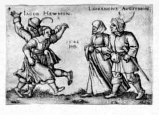 Allegorische Monatsdarstellung - Juli und August