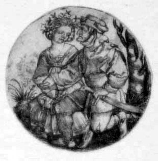 Tanzendes Couple