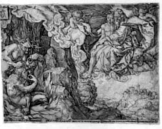 Gleichnis vom Reichen - Lazarus in Abrahams Schoss