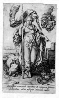 Allegorische Darstellung - Mäßigkeit - Temperantia