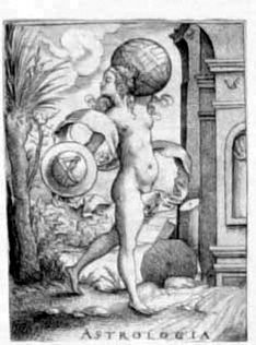 Allegorische Darstellung der  Sieben Freien Künste -  Astrologie