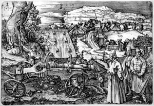 Landschaft mit der Kanone