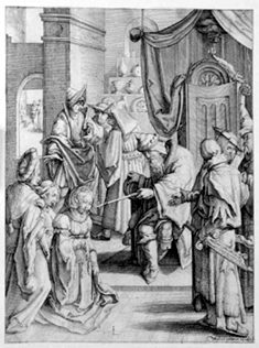 Esther before Ahasver