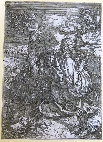 Christ Praying on the Mount of Olives in the Garden of Gethsemane