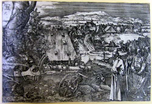 Landscape with a Cannon