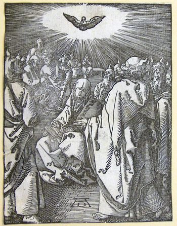 Pfingstereignis - Sendung of the Saint Geistes