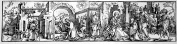 Geburt Christi und Anbetung der Könige