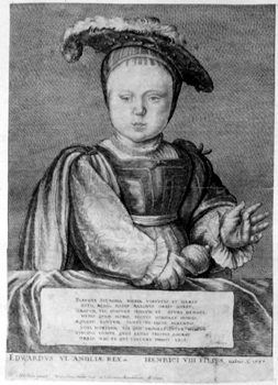 Edward VI., King of England as Child
