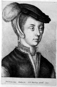 Young Woman with Perlenhaube