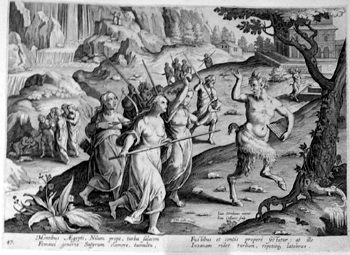 Hetzjagd auf Satyren