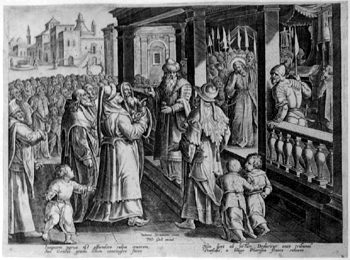 Verhör Christi vor dem Hohen Rat - Christus vor Kaiphas