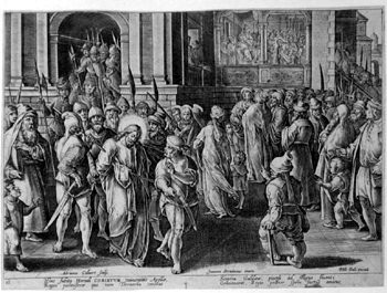Weg Christi zu Herodes - Verspottung Christi