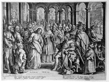 Christus vor Herodes