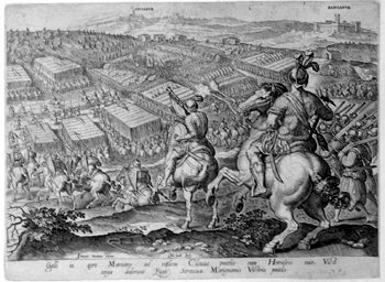 Rückzug of Pietro Strozzi with Marciano