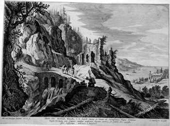 Landscape with Wanderers on a Bridge