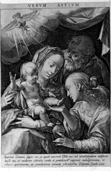 Mary with the Christ Child and St. Mary Magdalene