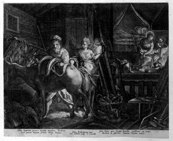 Traum Josefs and Flight into Egypt