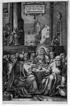 Titelblatt Leiden,Tod und Auferstehung Christi - Letztes Abendmahl