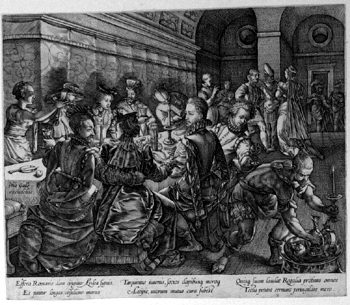 Gastmahl im Haus des Tarquinius