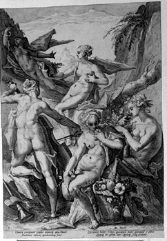 Allegorische Darstellung der Fünf Sinne