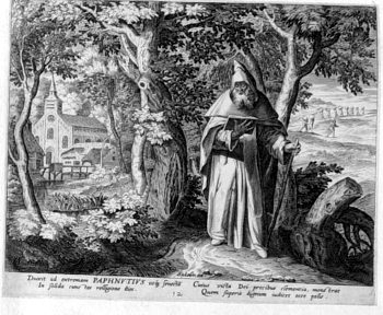 St. Paphnutius the Größe of Egypt