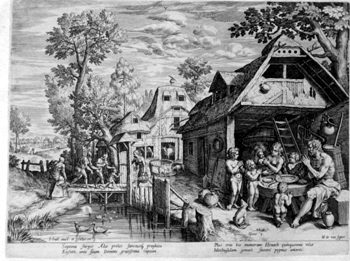 Enosch with his Family at the Mahl
