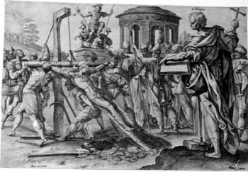 Hl. Philippus und sein Märtyrertod