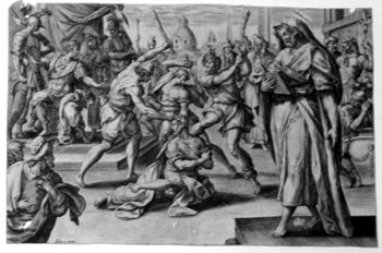 Hl. Jakobus Minor (der Jüngere) und sein Märtyrertod