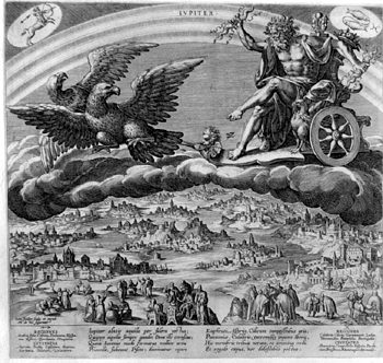 Allegorical Representation - Jupiter - Sternzeichen Schütze and Fische