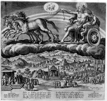 Allegorical Representation - Sol - Sternzeichen Lion