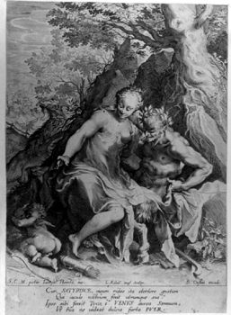 Satyr, Venus und Amor