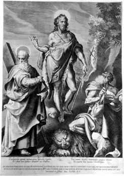 Christus mit dem Hl. Matthäus und Hl. Andreas