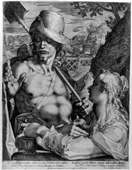 Christ as Gardener with Mary Magdalene - Noli me tangere