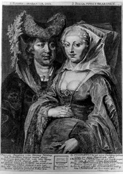 Ansegisus und Hl. Bega