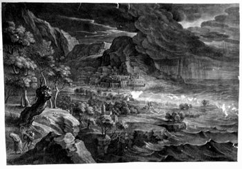 Stürmische Landschaft