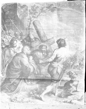 Christ Carrying the Cross - Encounter with the Mother