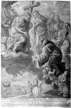 Christ with the St. Thomas of Villanova