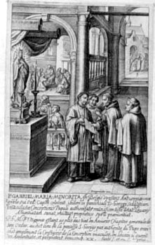 P. Gabriel Maria in der Georgskirche in Antwerpen