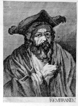 Bust Portrait of a bärtigen of a Man with Hat