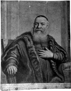 Portrait of a alten bärtigen of a Man