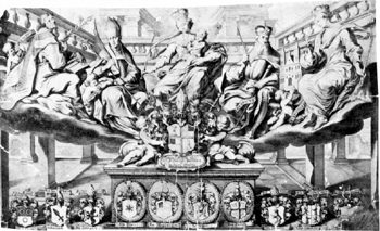 Allegorical Representation of the gestorbenen Bischofs of Basel
