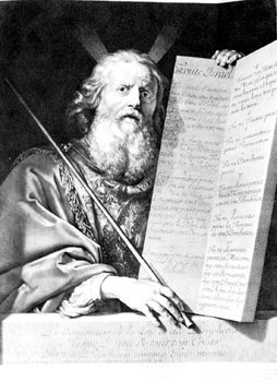 Moses with the Gesetzetafel