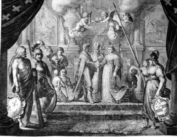 Medicea hospes - Krönung der Maria Medici