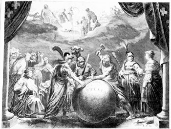 Medicea hospes - Die Götter vereinigen mit dem Reif das gespaltene Frankreich