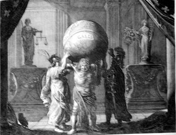 Medicea hospes - Herakles mit wiedervereingtem Frankreich