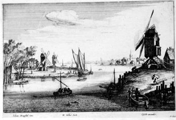 Harbour with the Windmühlen