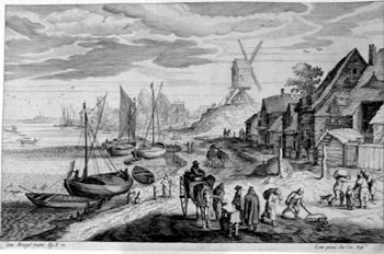 Die Fracht wird im Hafen ausgeladen