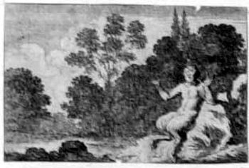 Landschaft mit einem Satyr